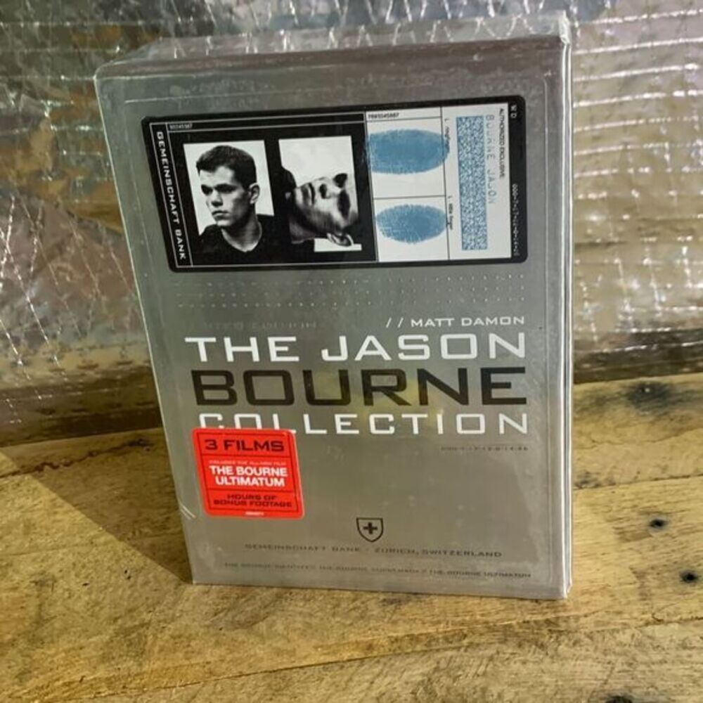 The Jason Bourne collection 3‎ movies films sealed